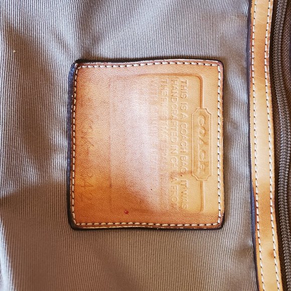 Vintage Rare Coach Pink Signature Shoulder Bag Purse - Picture 9 of 10